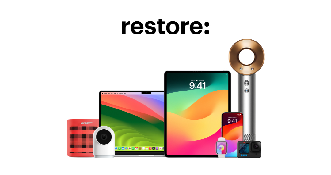 restore: